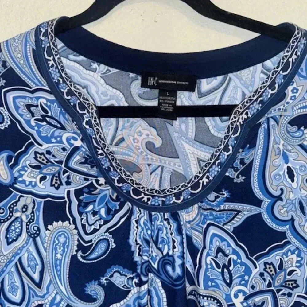 INC Paisley Tunic‎ - Picture 2 of 4